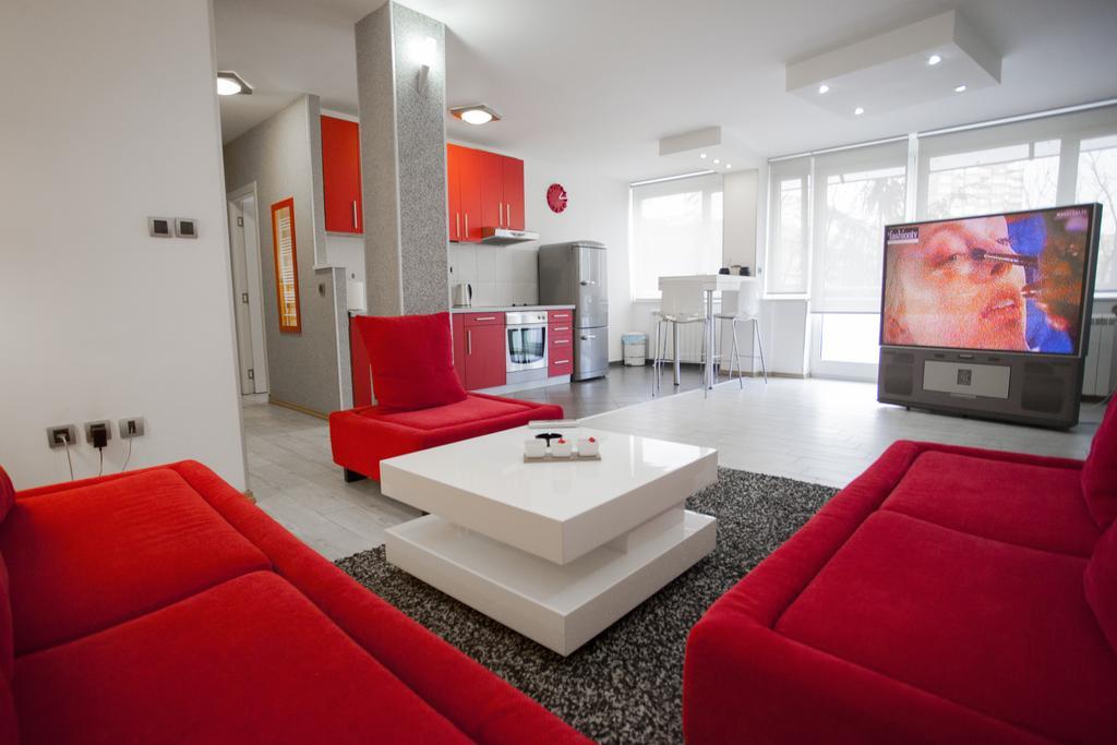 Apartment Red Belgrad Rum bild